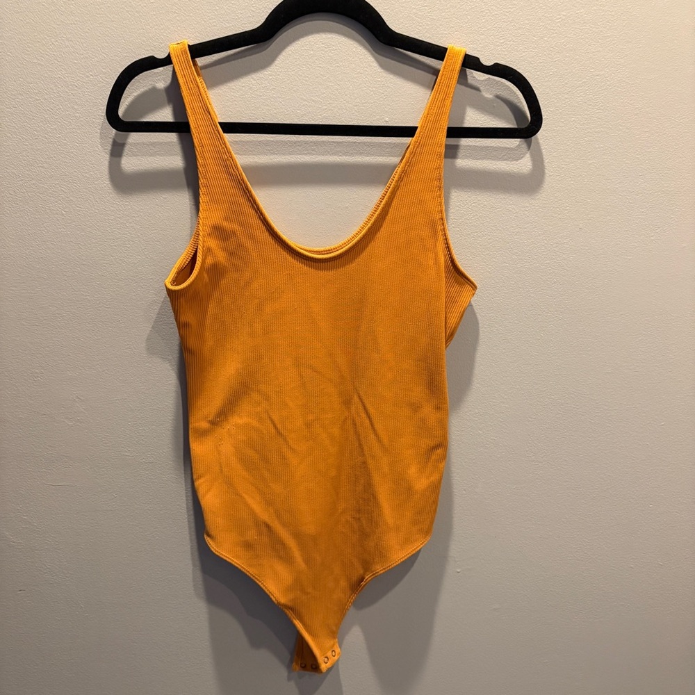 Abercrombie ribbed bodysuit